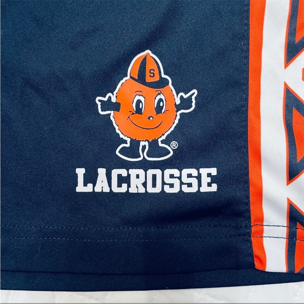 Colosseum Lacrosse Shorts Mens XS Boys XL Syracuse University Lax Orange Otto - Picture 3 of 4